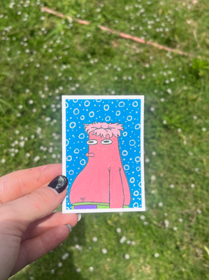 Dirty Dan aceo art card thumbnail 2