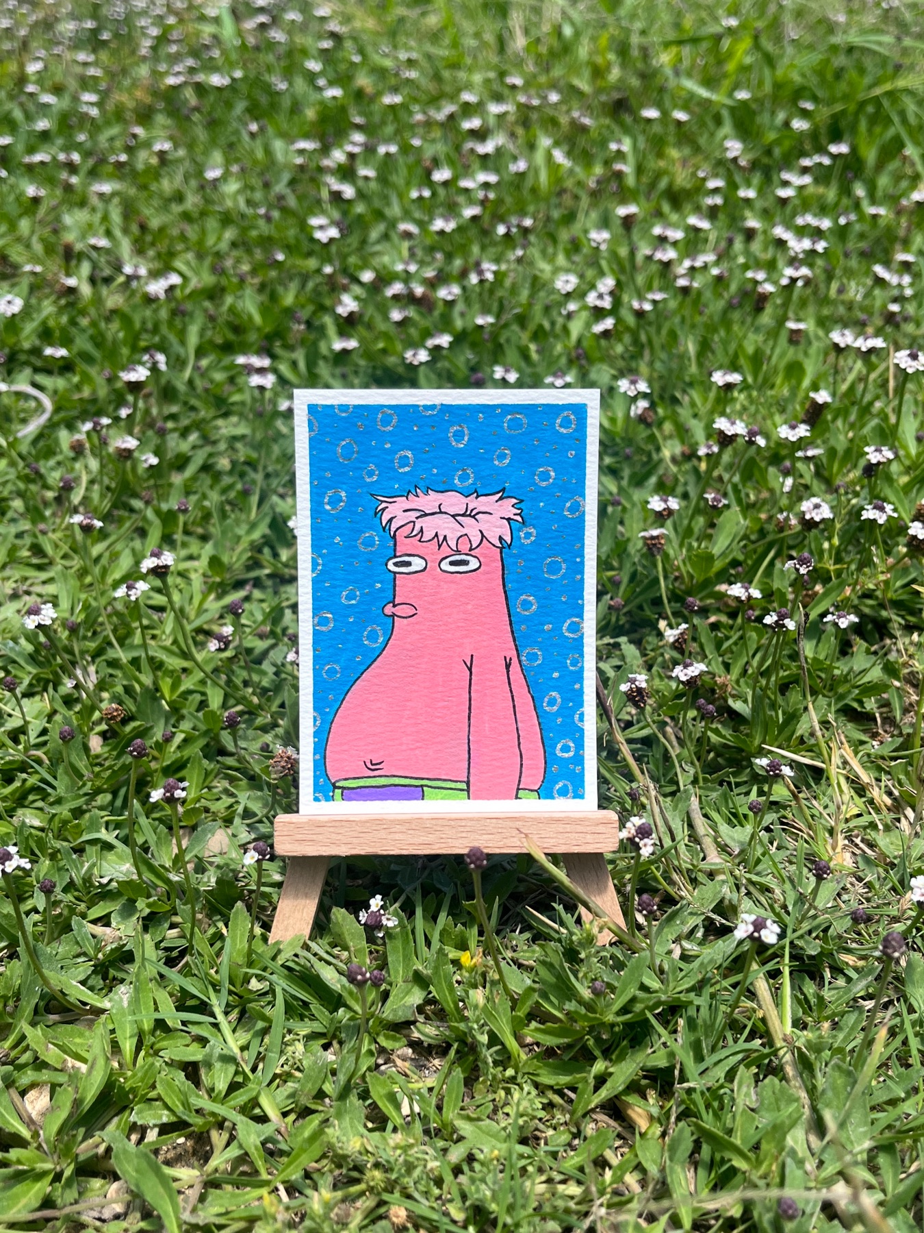 Dirty Dan aceo art card