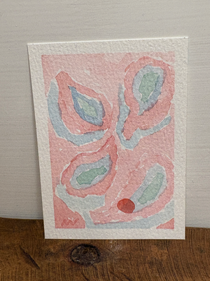 Salt & Blush aceo art card thumbnail 2