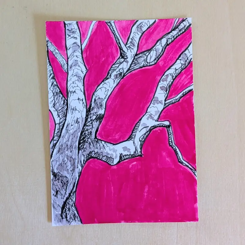 The Sycamore Has Spoken aceo art card