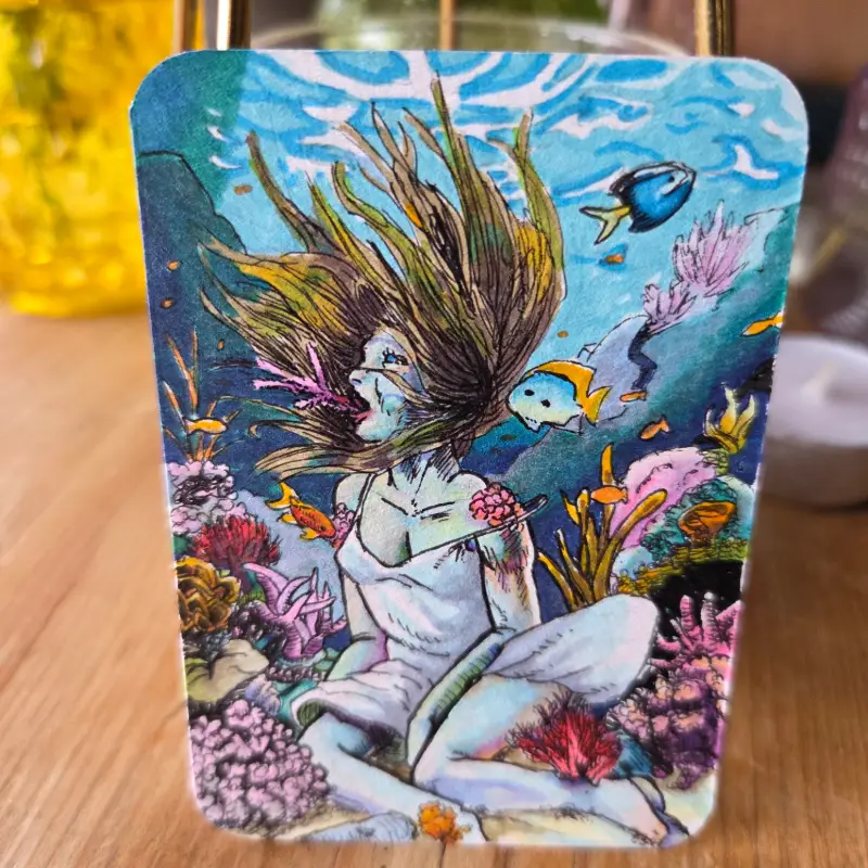 Back to Salt aceo art card