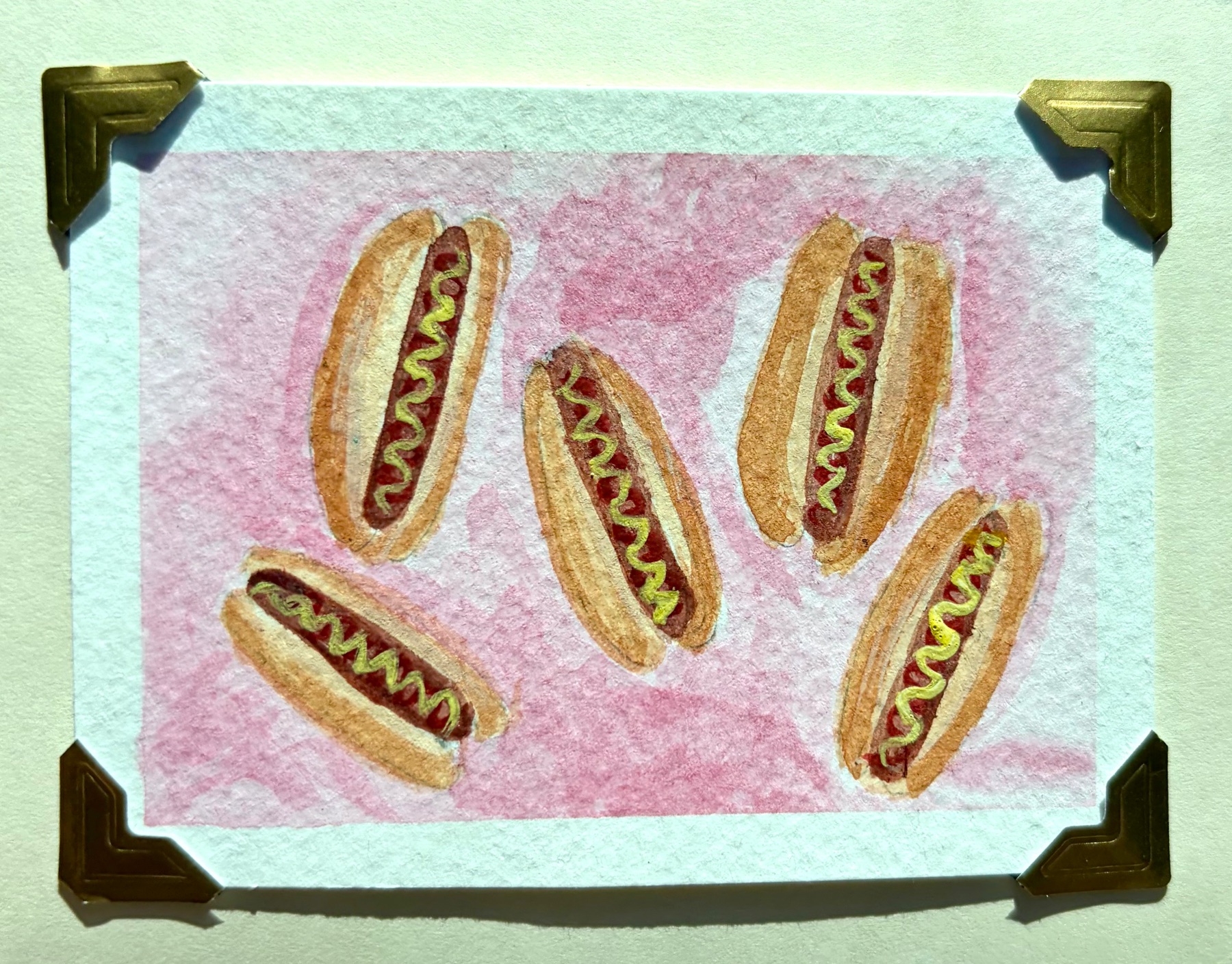Dawgs aceo art card