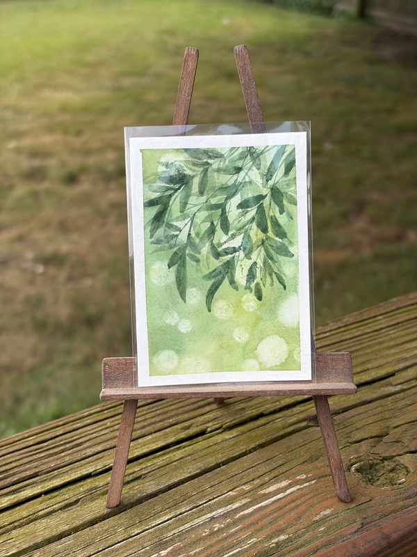 Canopy Light aceo art card