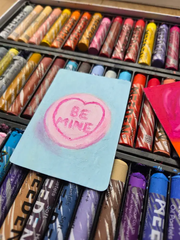 Be Mine sweetheart by muirenn_k aceo art card