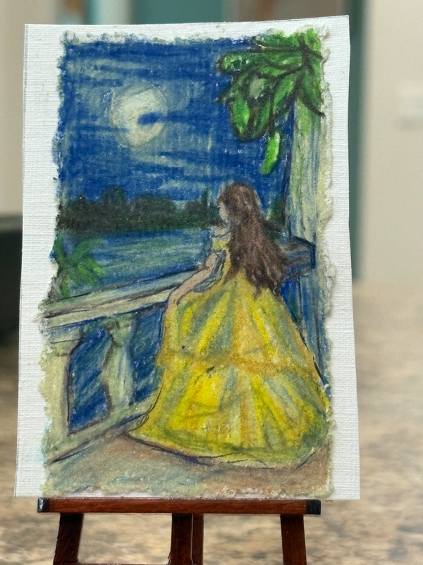 Tale as old as time aceo art card