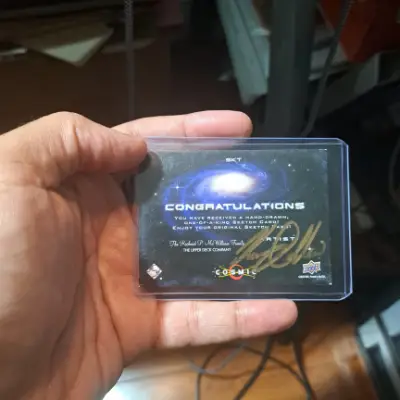 North Star aceo art card thumbnail 2