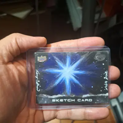 North Star aceo art card thumbnail 1