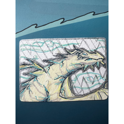 Paarthurnax, The Old One aceo art card thumbnail 1