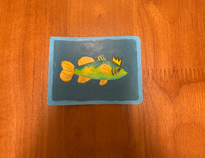 Bass aceo art card