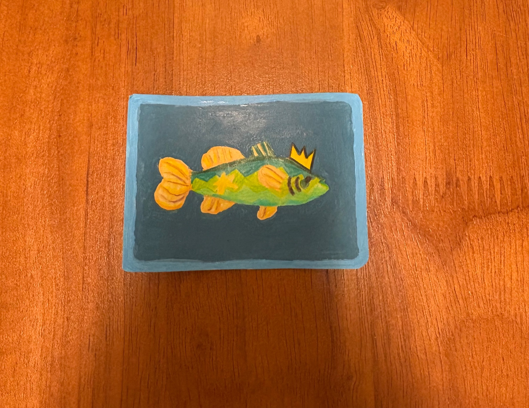Bass aceo art card