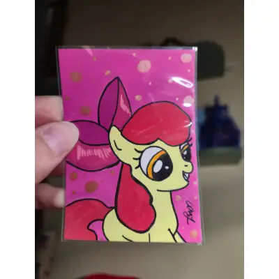 My Little Pony - Apple Bloom aceo art card thumbnail 4