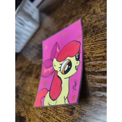 My Little Pony - Apple Bloom aceo art card thumbnail 2