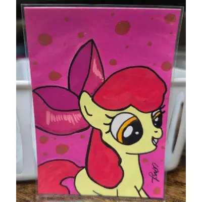My Little Pony - Apple Bloom aceo art card thumbnail 1