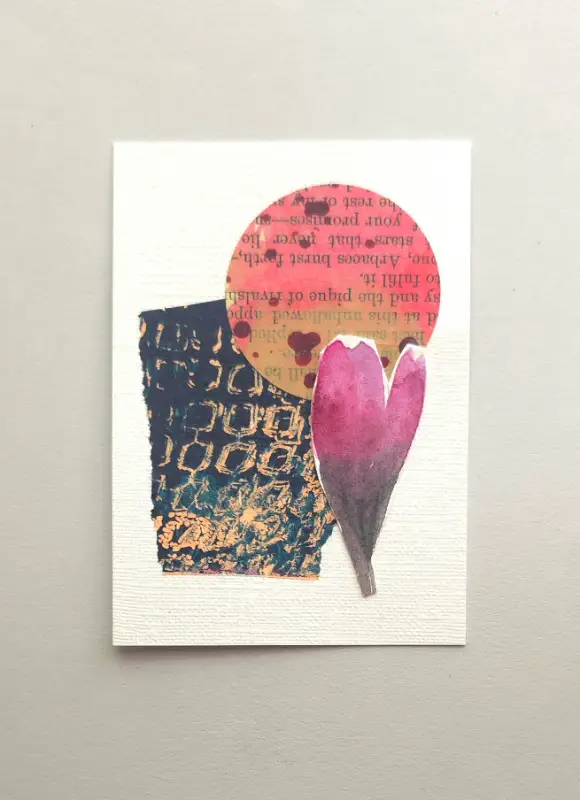 Something from Nothing aceo art card
