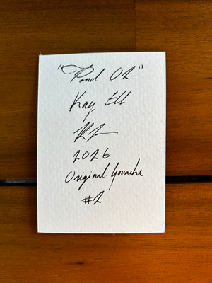 Pond 02 aceo art card thumbnail 2