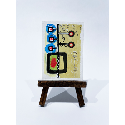 Benson Circuit 4000 aceo art card thumbnail 2