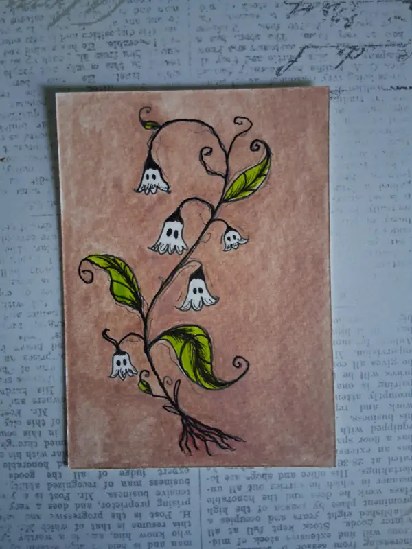 BooBells aceo art card