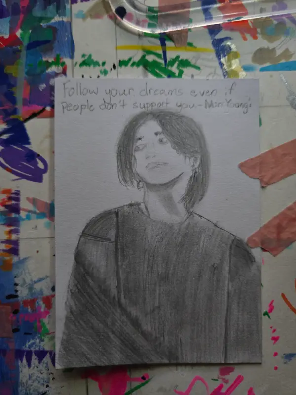 Follow your dreams aceo art card