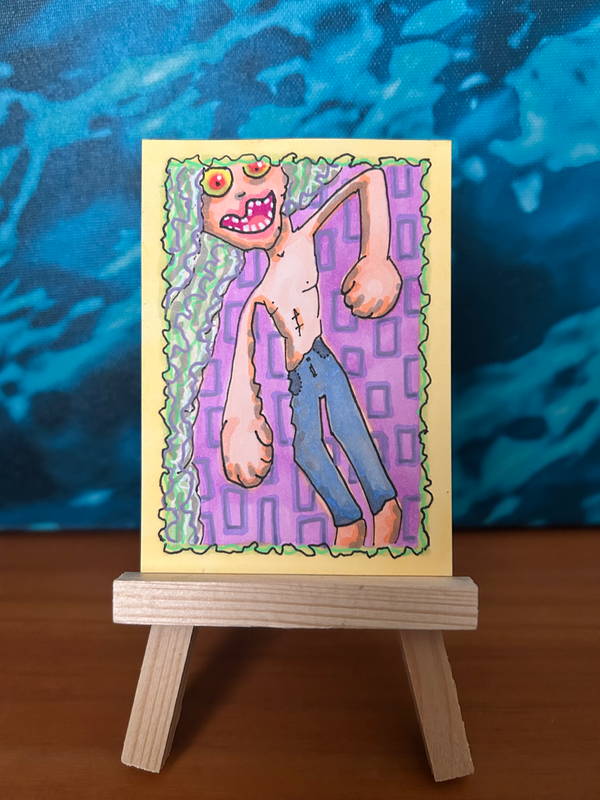 Mr. Ragdoll aceo art card