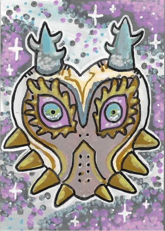 Zelda-Majora aceo art card