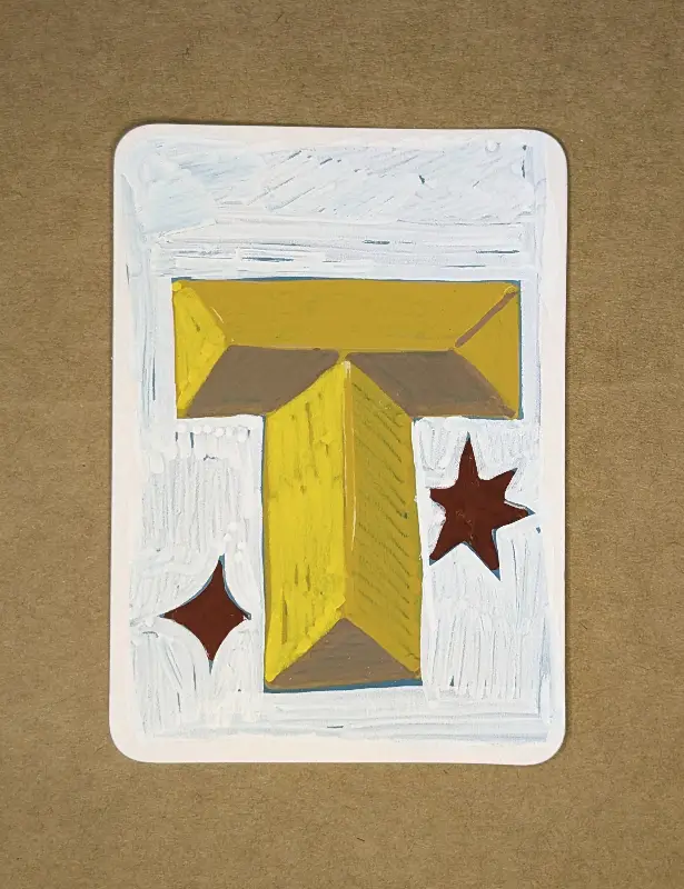 Sparkle T #2 aceo art card