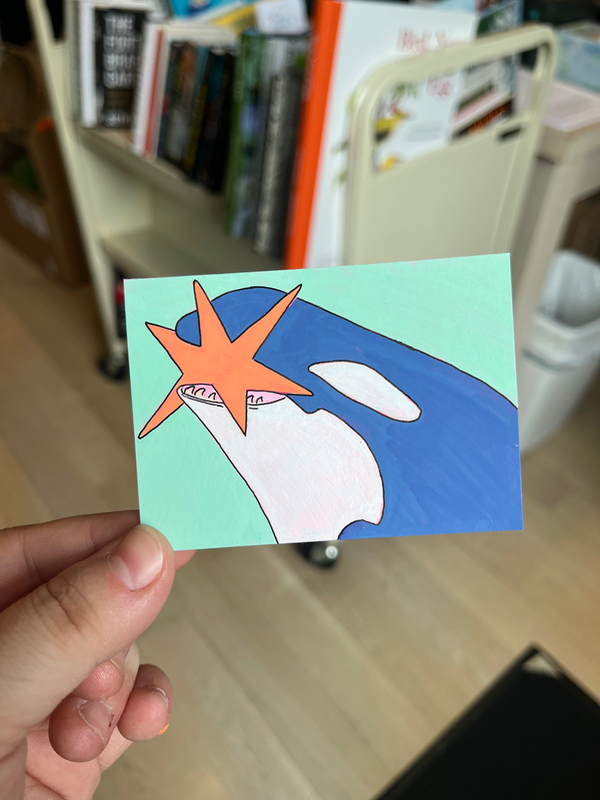 Star Eater aceo art card