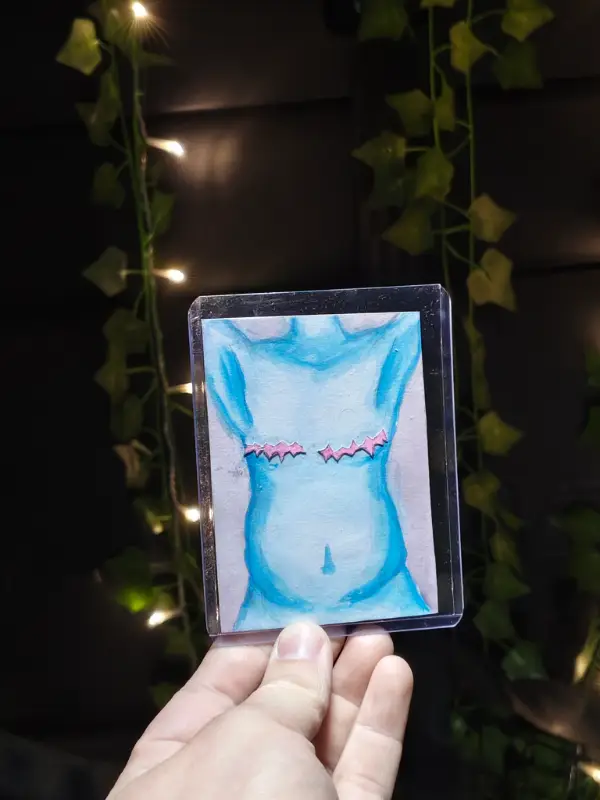 Myself aceo art card