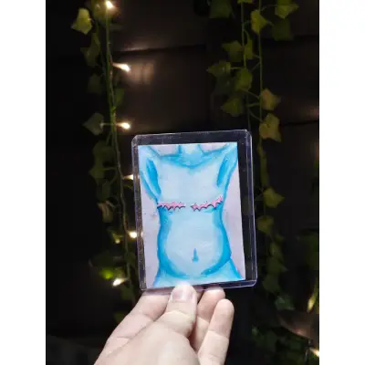Myself aceo art card thumbnail 1
