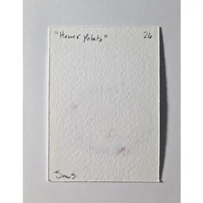 Homer Potato / Rhythm Heaven 2/3 aceo art card thumbnail 2