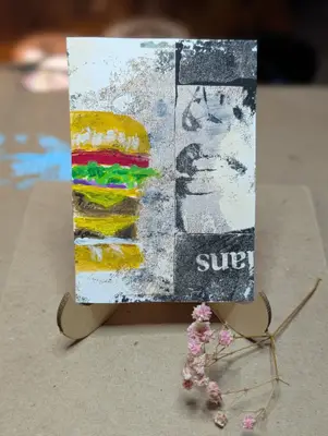 The American dream aceo art card thumbnail 1