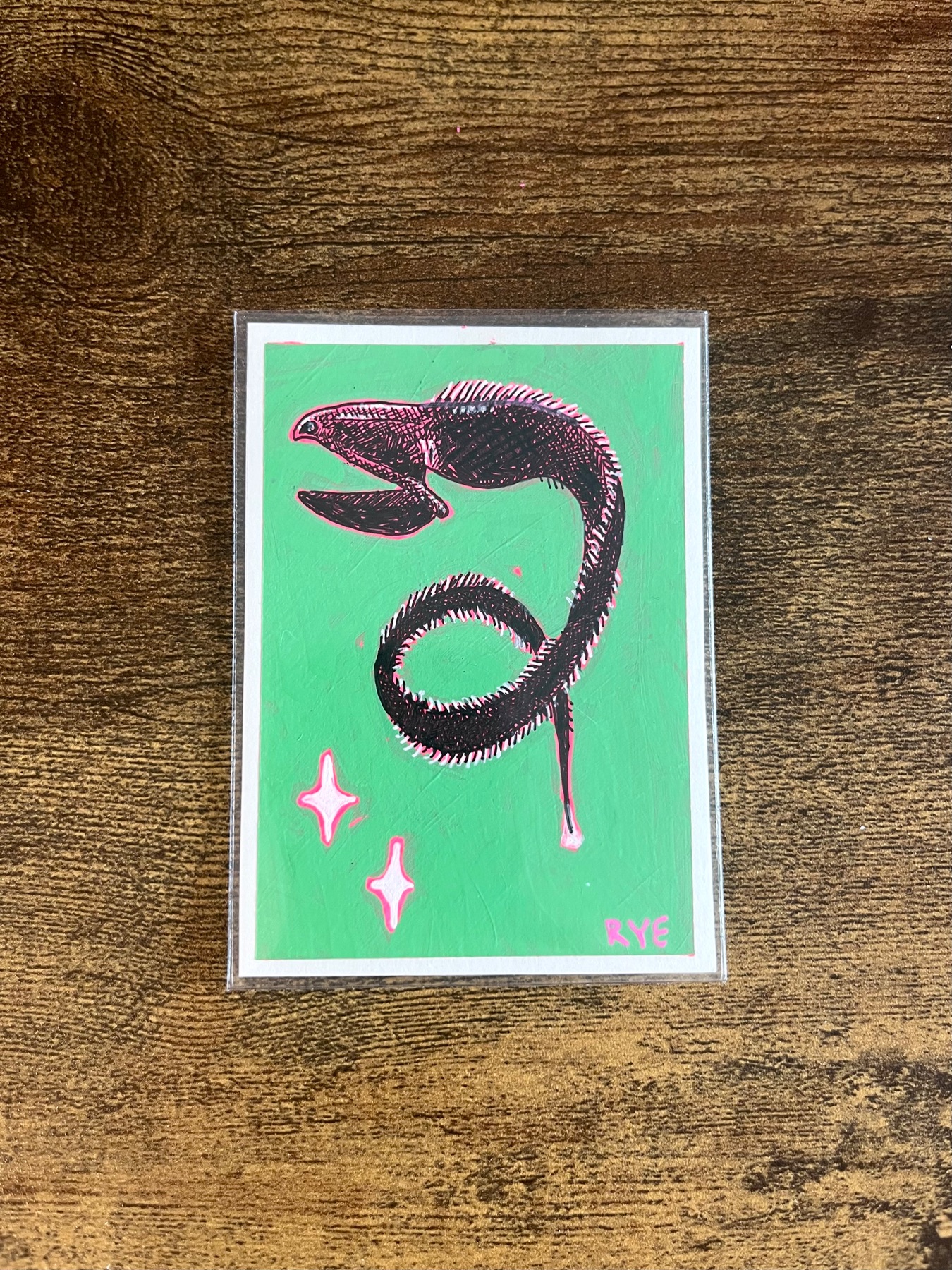 Big Gulp aceo art card