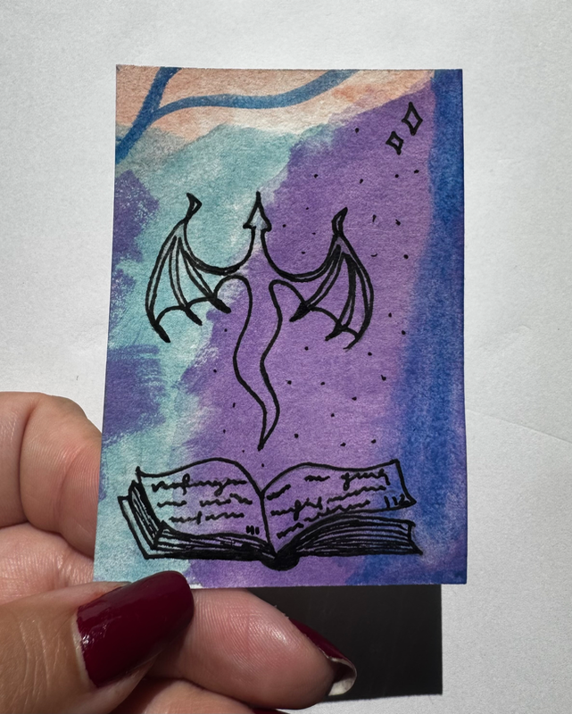 Is This the Real Life? aceo art card