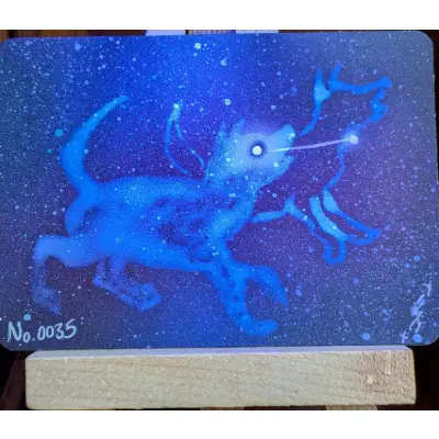 Canes Venatici aceo art card thumbnail 2