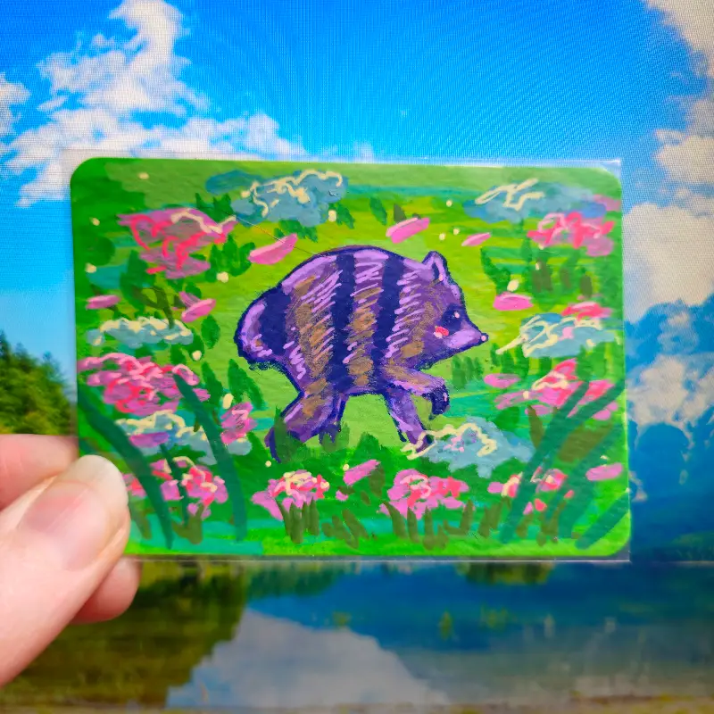 Jimothy aceo art card