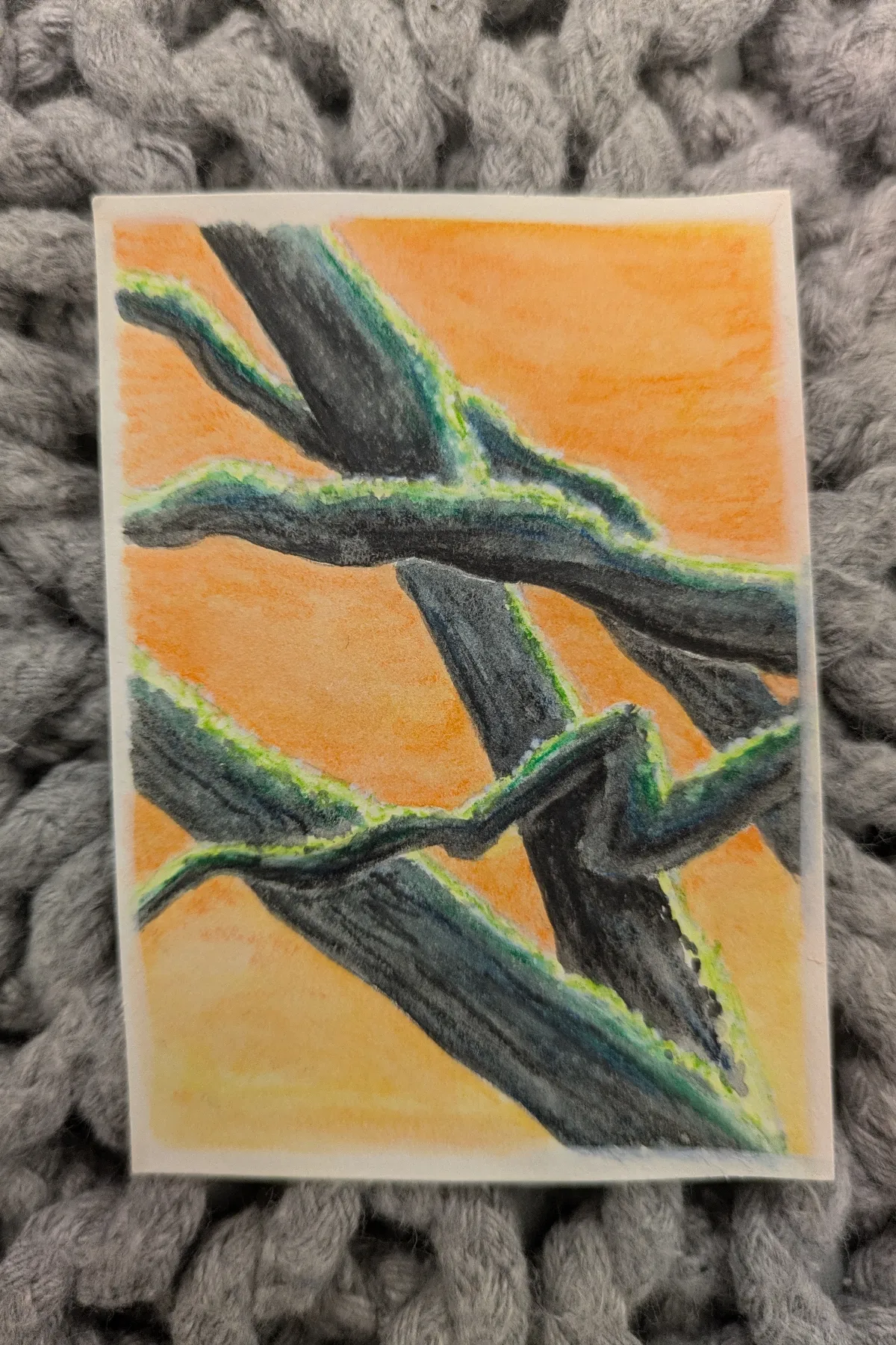 Moss Heaven aceo art card