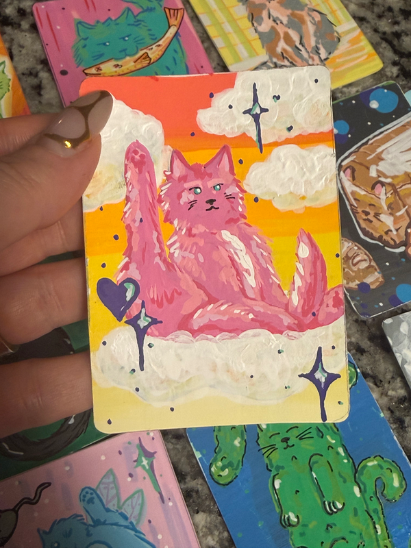 Queen slay aceo art card