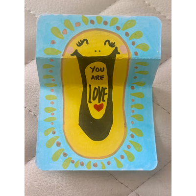 You are love aceo art card thumbnail 2