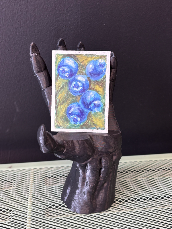 ACEO Original - Very Blueberries aceo art card