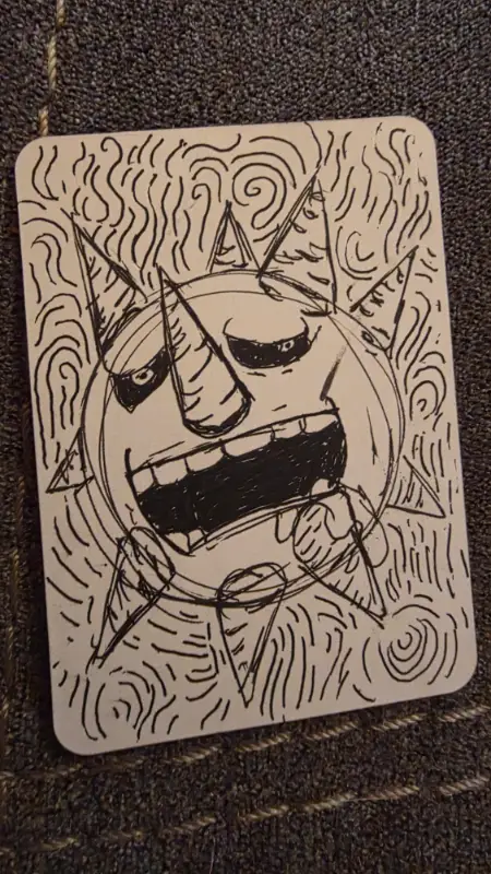 Soul Eater Fan Art.  The Sun aceo art card