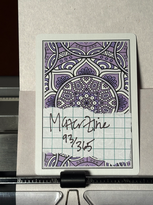 Quote Card #93 by Mazerzine Butterfly Sylvia Plath aceo art card thumbnail 4