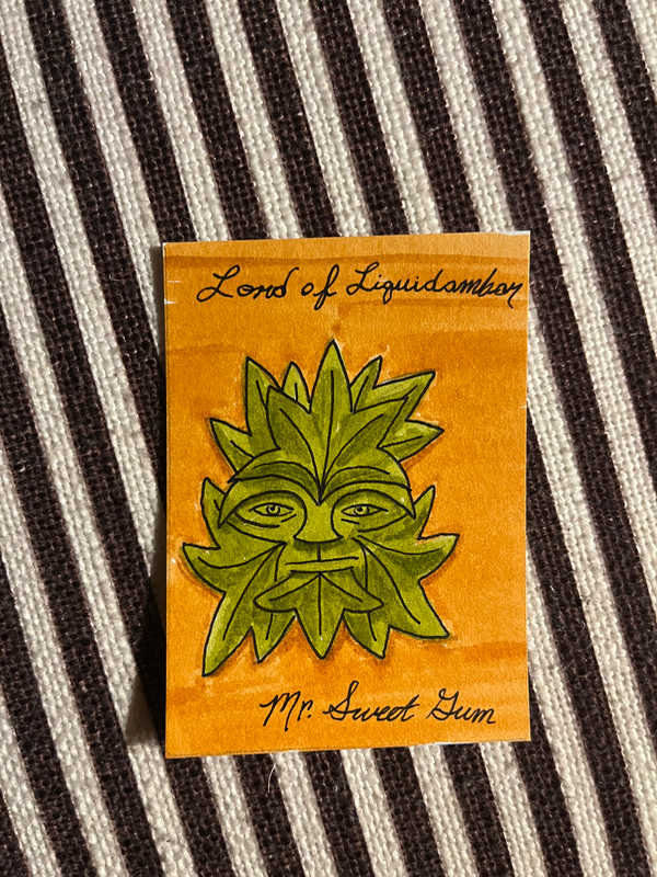 Lord of Liquidambar, Mr. Sweetgum aceo art card