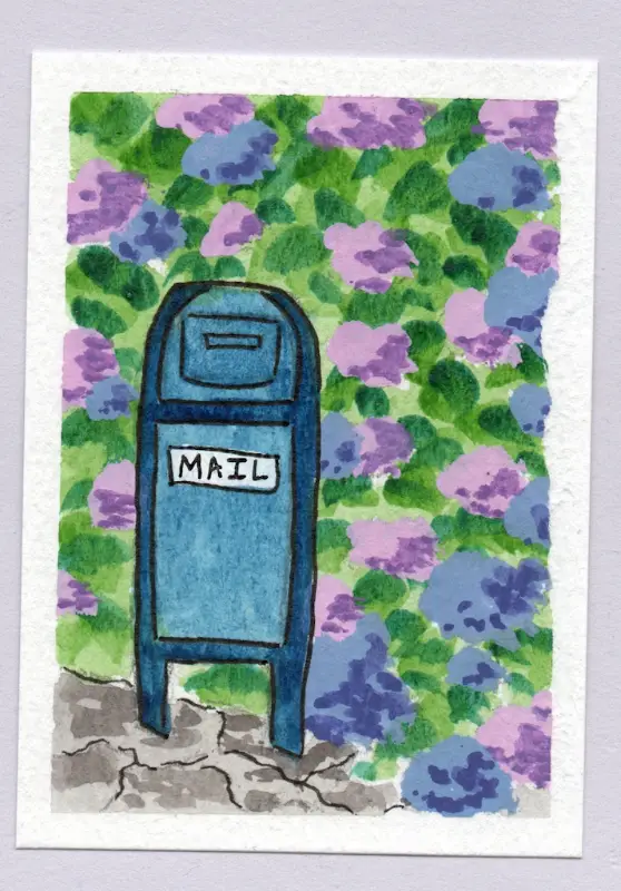 You've Got Mail aceo art card