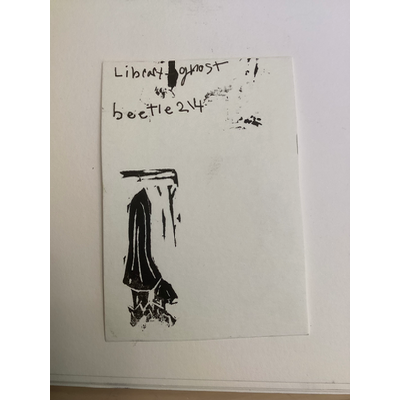 Beetle 2/4 aceo art card thumbnail 2