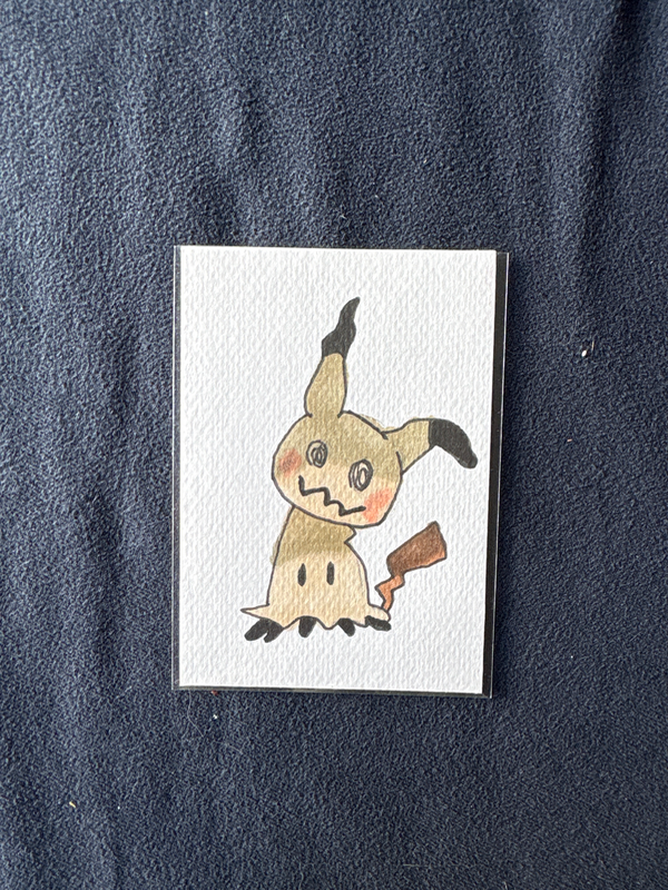 ;) aceo art card