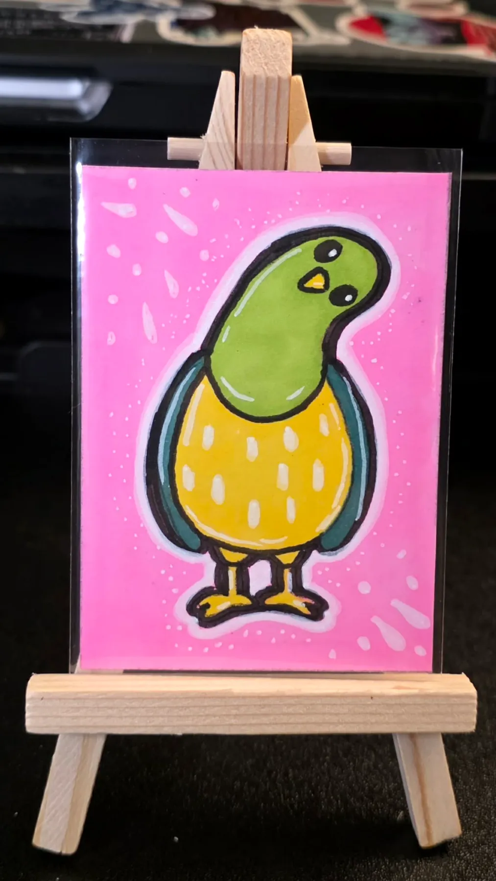 Fruit Pigeons Bundle Set #2 by Melissa Lehmann aceo art card
