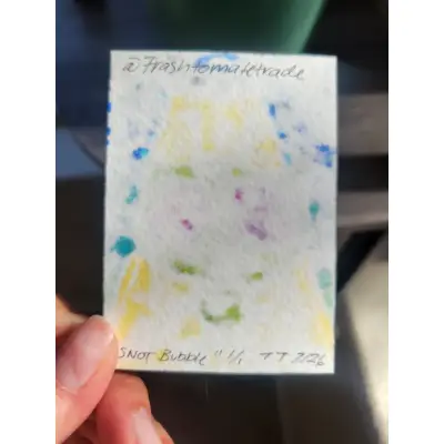 Snot Bubble aceo art card thumbnail 3