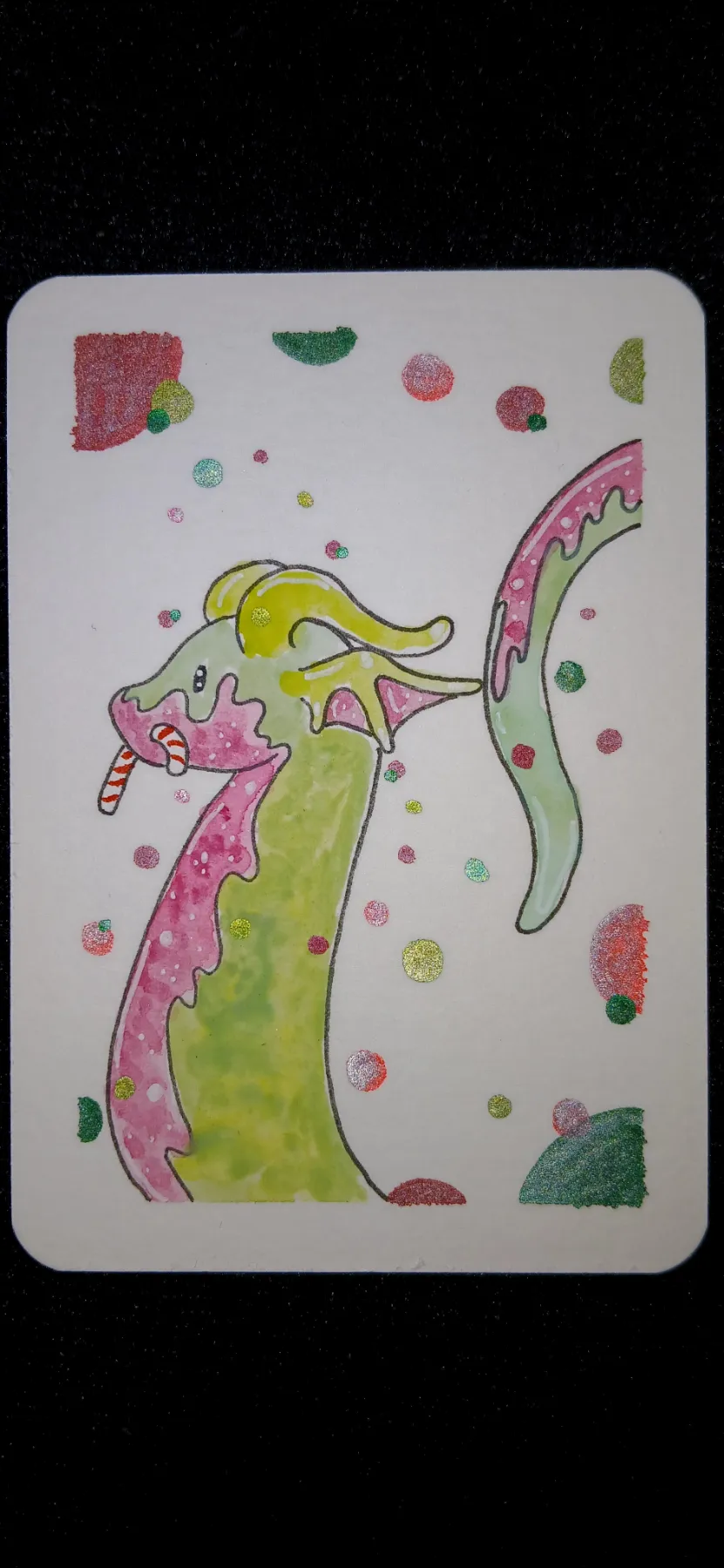 Candy Blend 1 of 2 aceo art card
