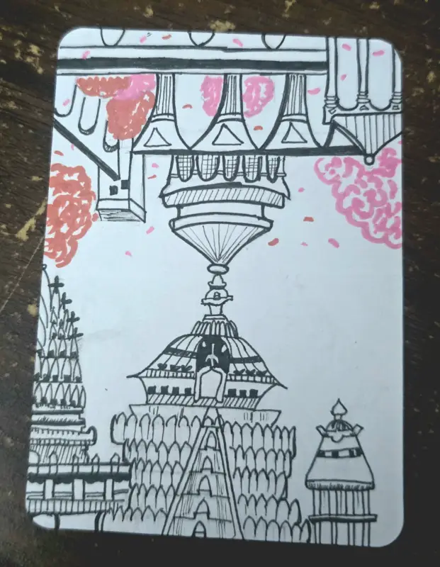 Arcadian Two aceo art card