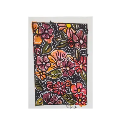 Bloom aceo art card thumbnail 2