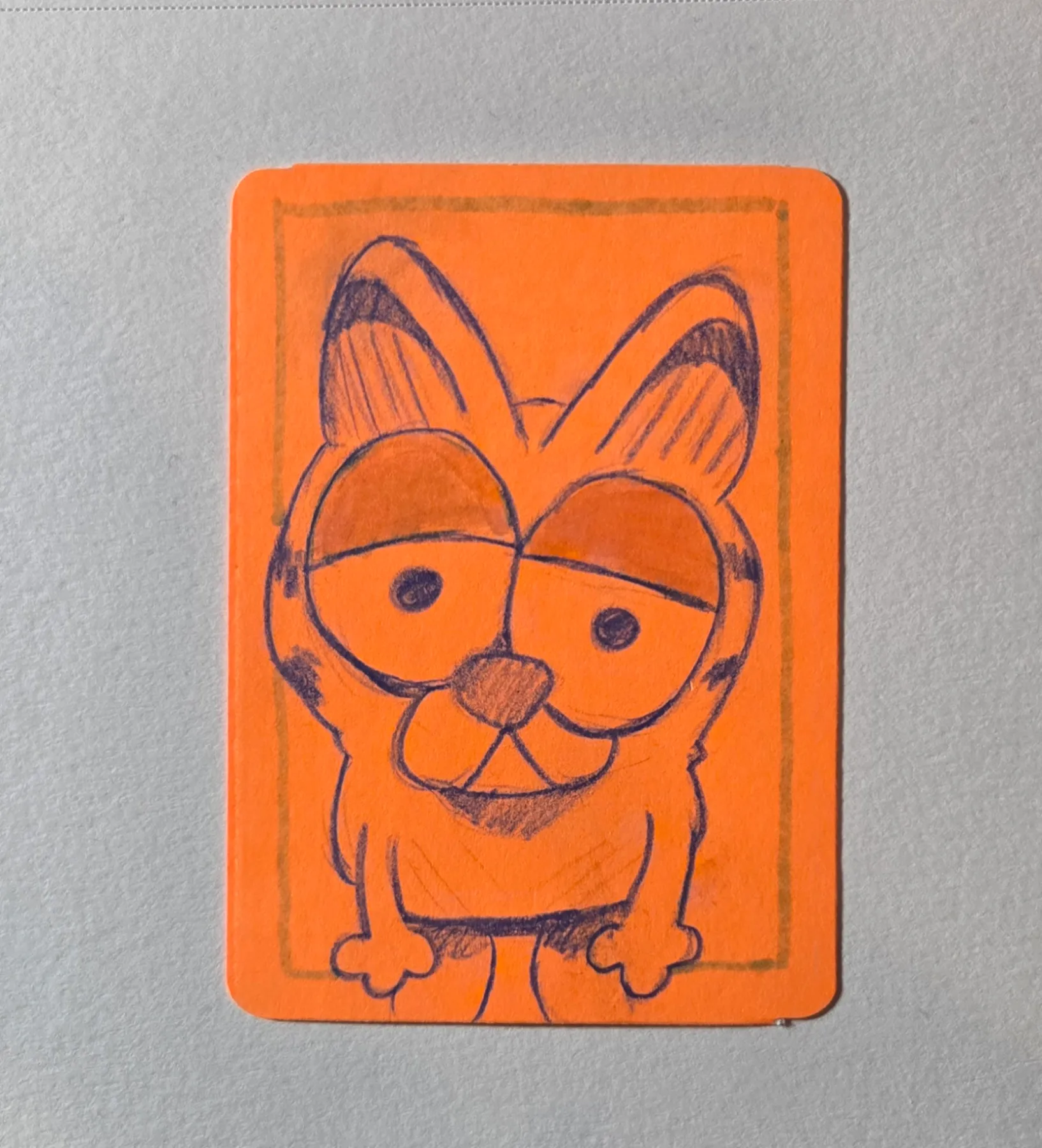 Garfield ACEO aceo art card